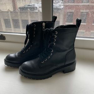 Steve Madden combat boots